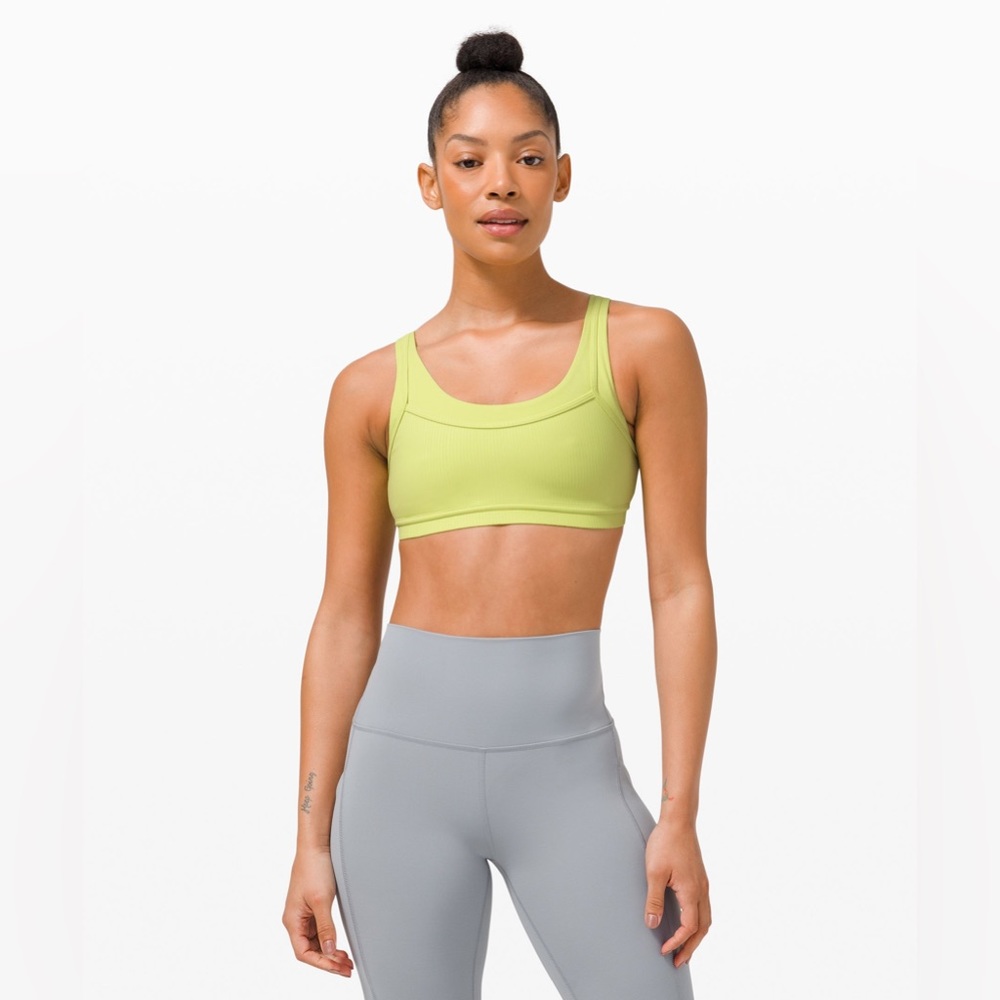 lululemon athletica Lime Green Sports Bra